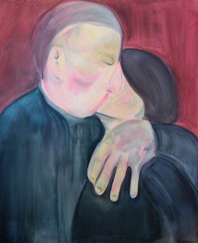 'This Is Only A Kiss To Say Goodbye' | 2021 | Oil on canvas | 127 x 101.6 cm | R 18,000.00