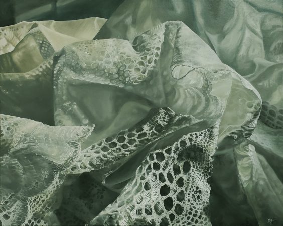 'Cotton landscape' | Oil paint on canvas | 67,5 x 83 cm | R 15 500 (framed)